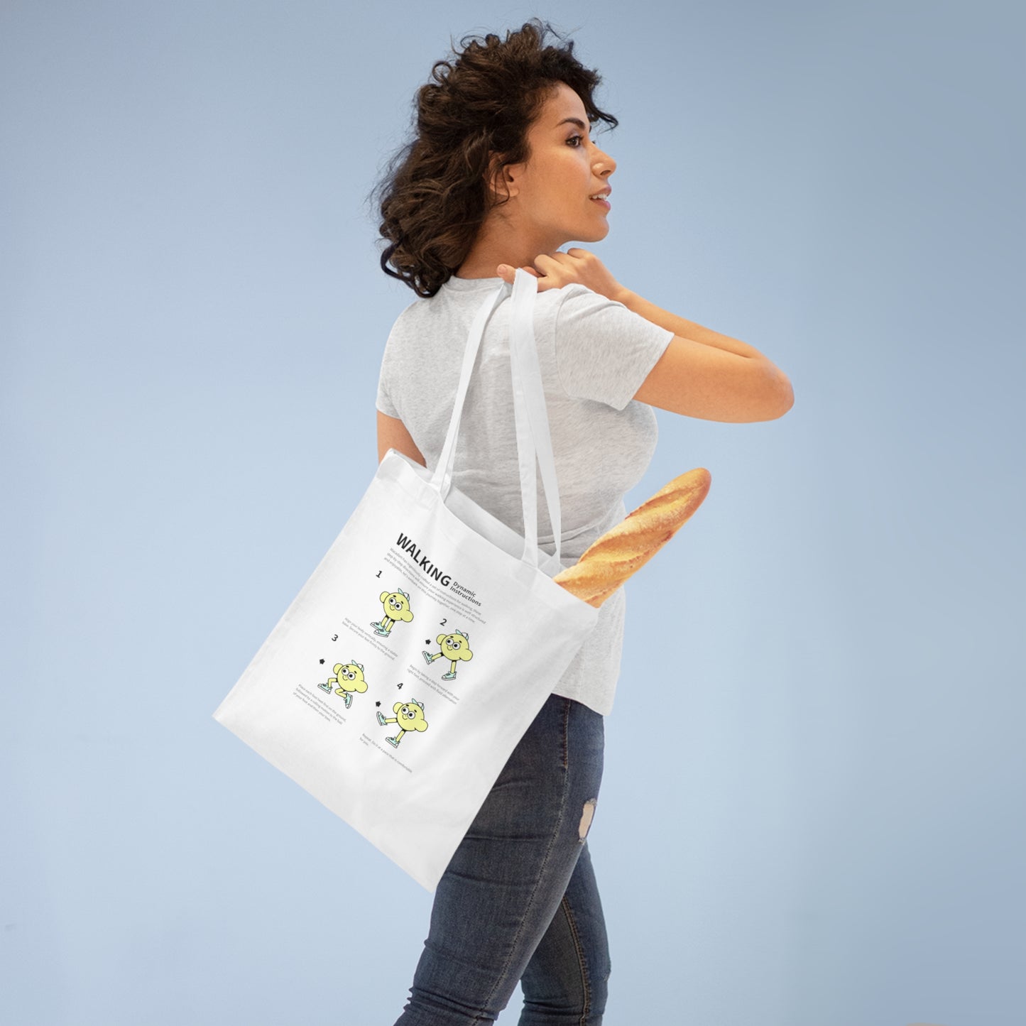 Walking Instructions - Tote Bag
