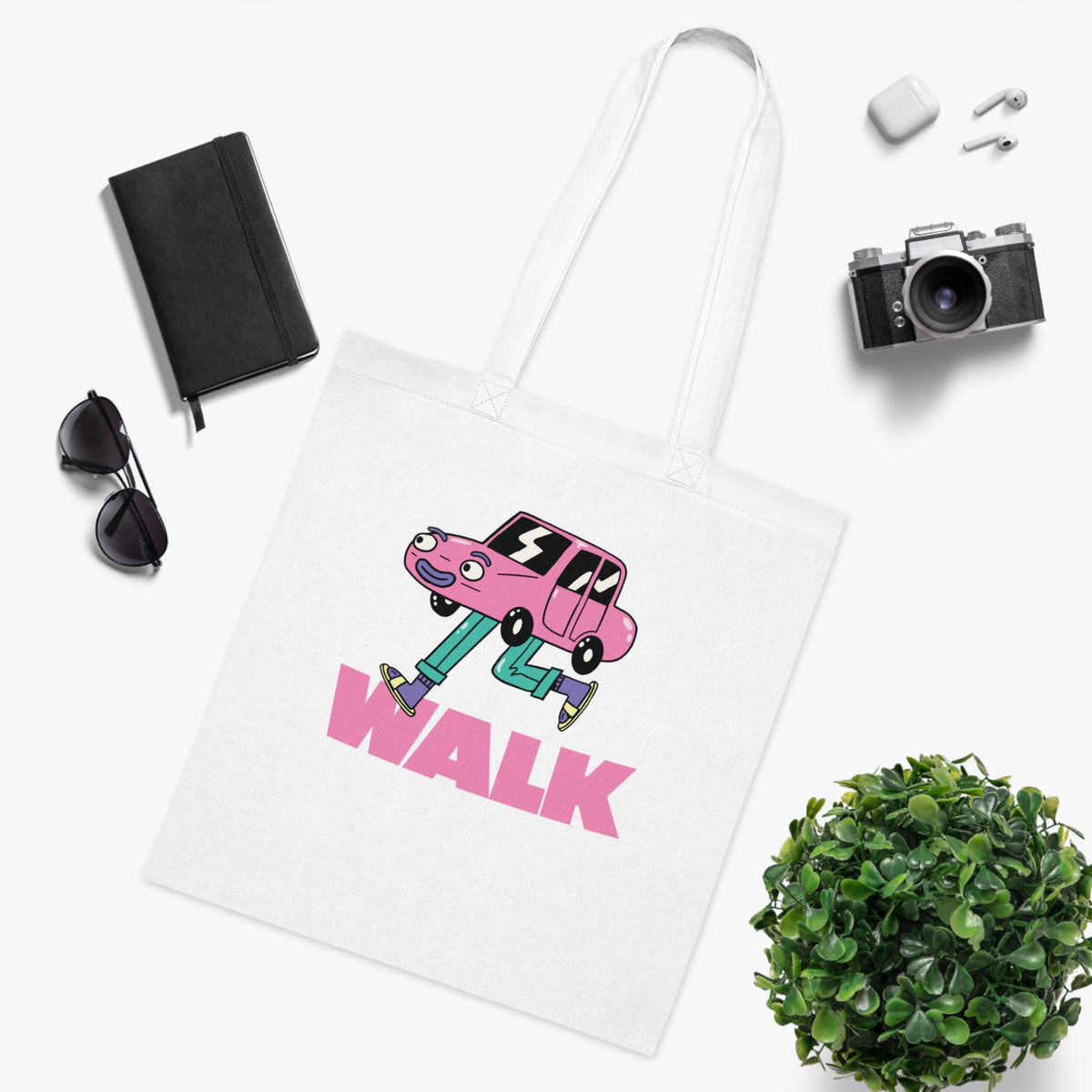 Walk Everywhere - Tote Bag