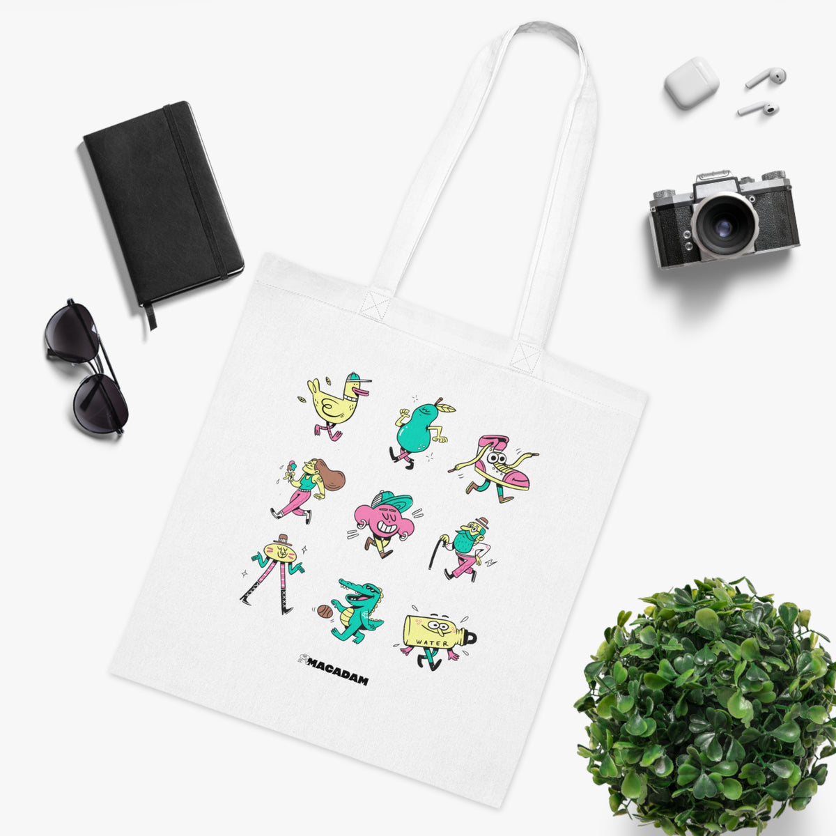 Walking Characters - Tote Bag