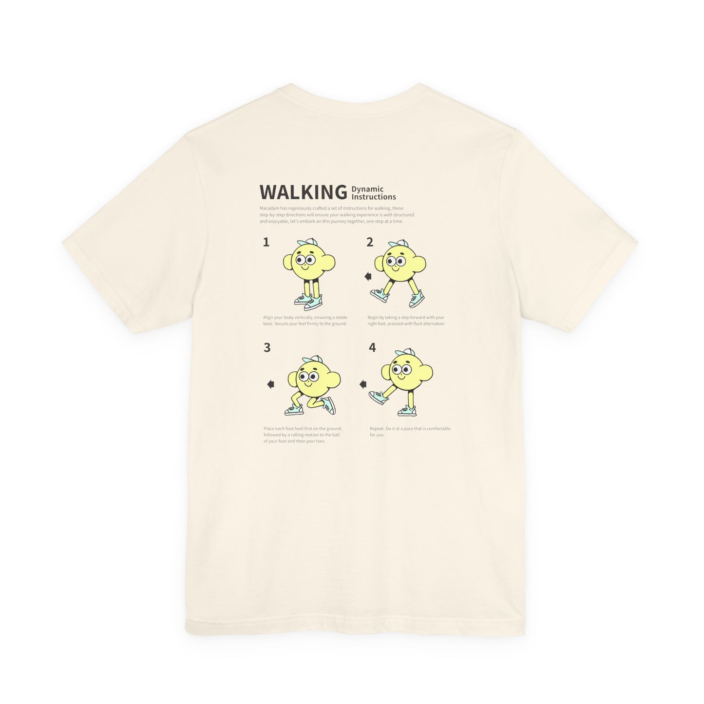 Walking instructions - Tee