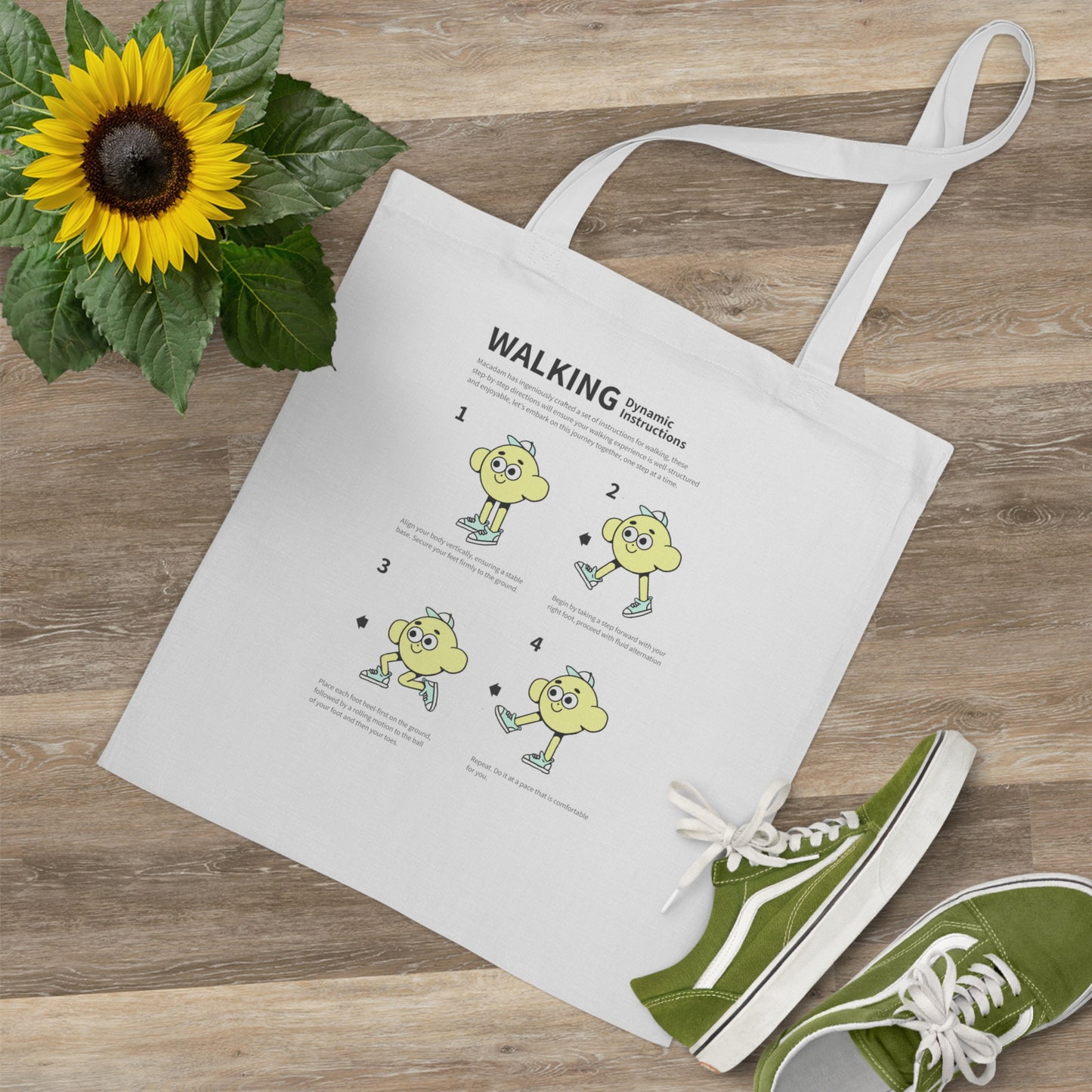 Walking Instructions - Tote Bag