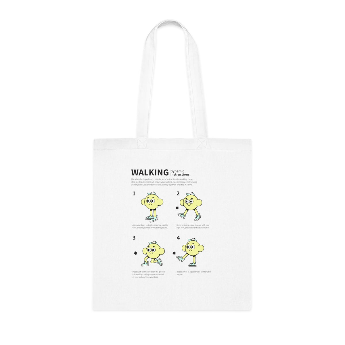 Walking Instructions - Tote Bag