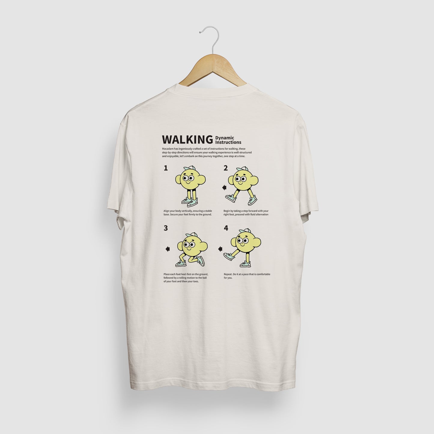 Walking instructions - Tee